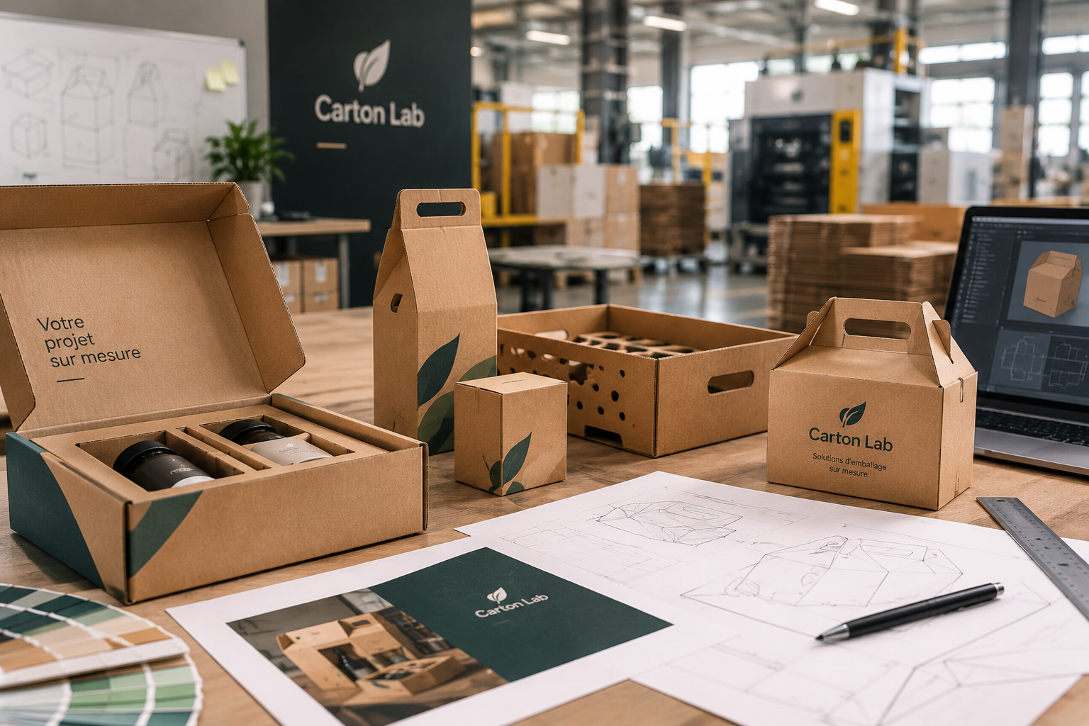 Solutions d'emballage sur mesure